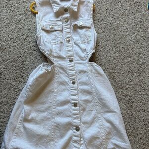 Zara Denim Button-Down Dress size 11-12